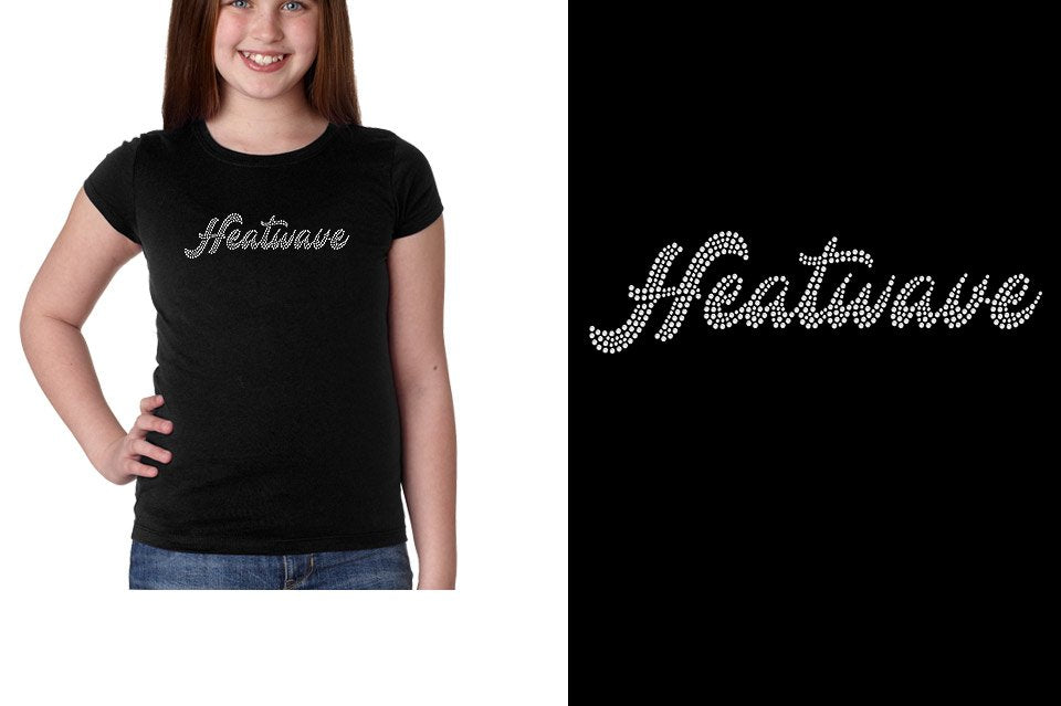 Rhinestones Southeast Elite Heatwave 1-color stones Youth Girls' Princess T-Shirt