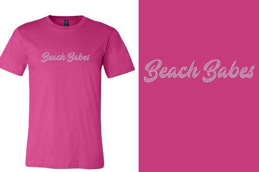 Rhinestones Southeast Elite Beach Babes 1-color stones Unisex t-shirt