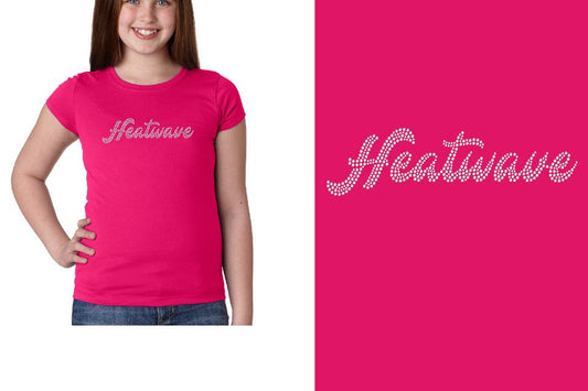 Rhinestones Southeast Elite Heatwave 1-color stones Youth Girls' Princess T-Shirt
