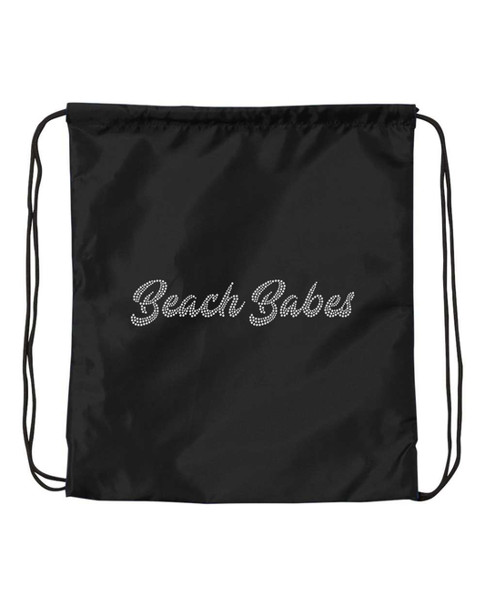 Rhinestones Southeast Elite Beach Babes 1-color stones Drawstring Bag